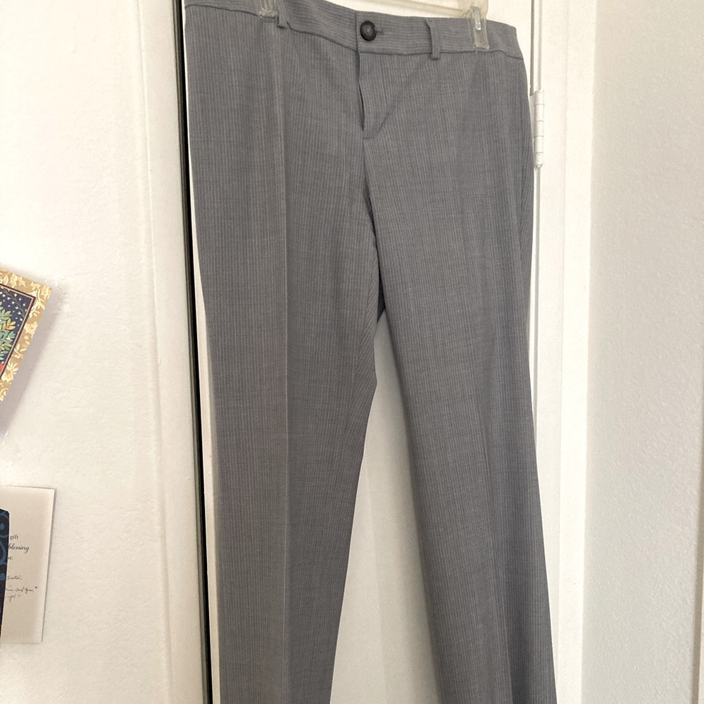 Banana Republic Logan Fit Pinstriped Pants